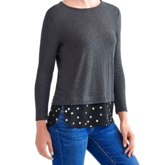 J Crew Mercantile Mixed Media Dots